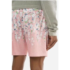 John Elliott Kabuki Coral Print Mesh Practice Relaxed Fit Sport Shorts Sz 3 (L)